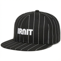 COMING SOON! -- IRNIT BLACK PINSTRIPE HAT