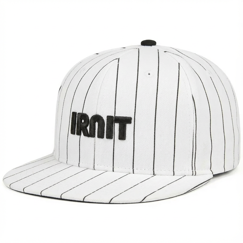 COMING SOON! -- IRNIT WHITE PINSTRIPE HAT