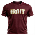 COMING SOON!! -- IRNIT Performance Tee Maroon White