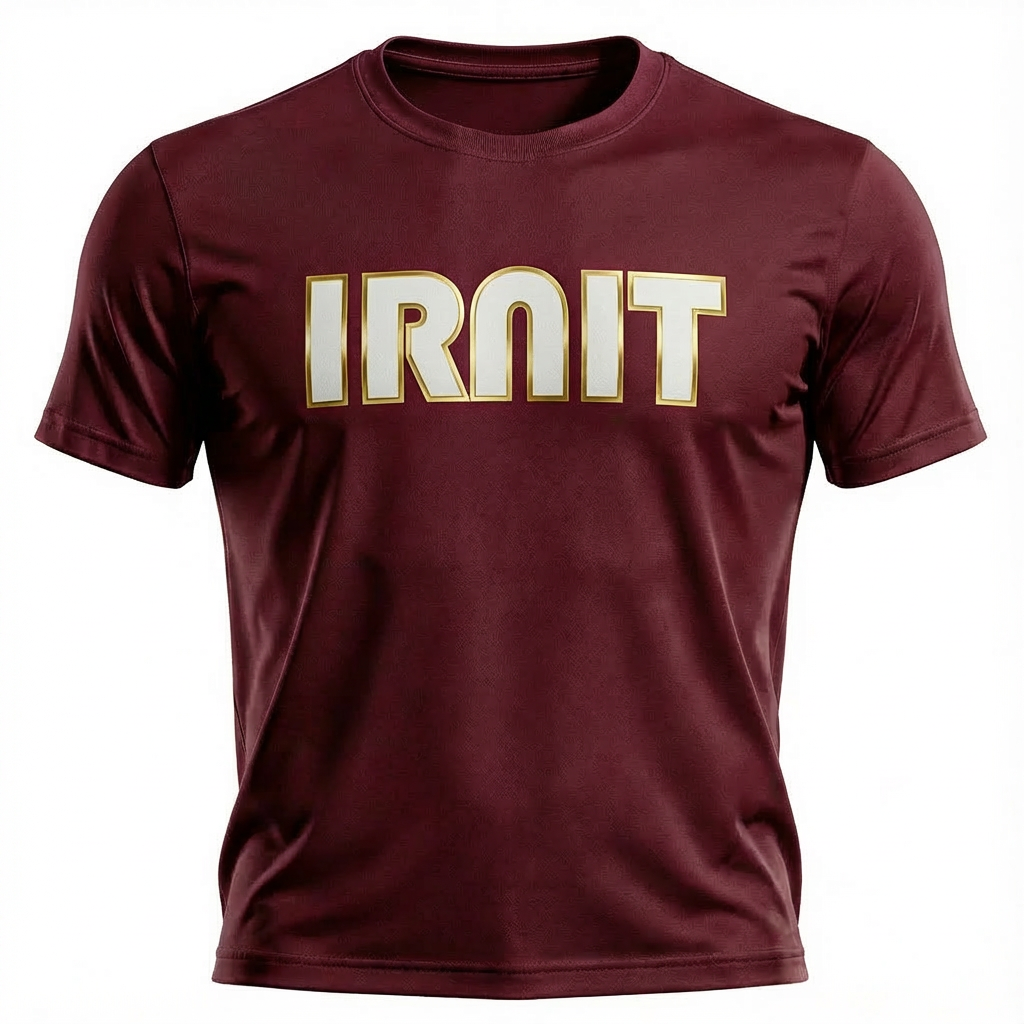 COMING SOON!! -- IRNIT Performance Tee Maroon White